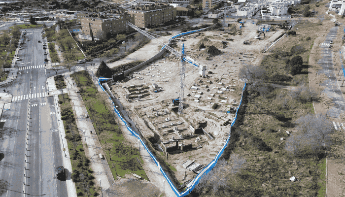 Avance de obra de Mirador de la Estación