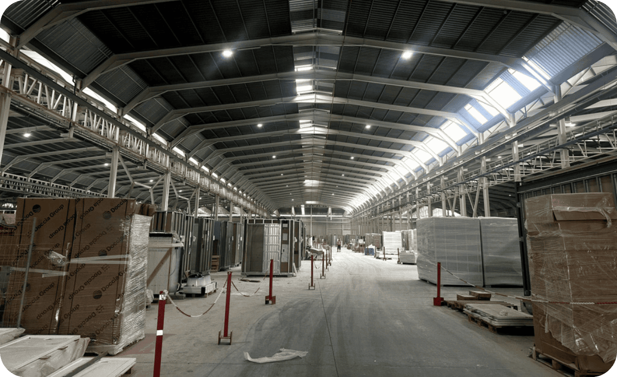 Módulos industrializados