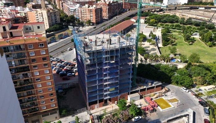 Avance de obra Residencial Benlliure