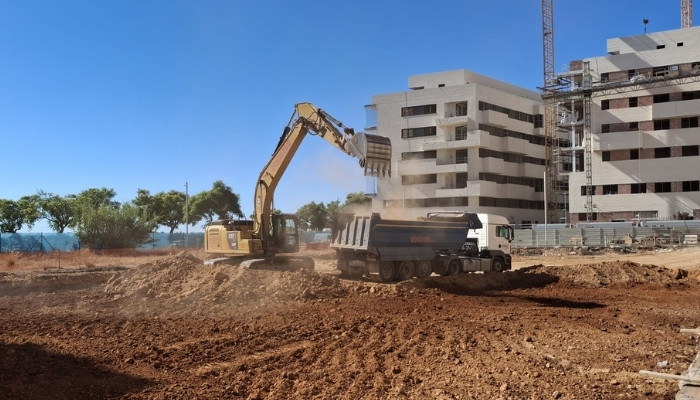 Inicio de obras en Mirador de Gaia